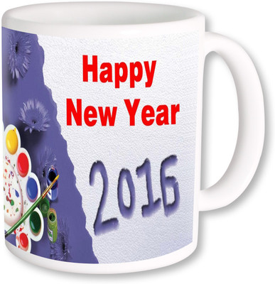 

PhotogiftsIndia Happy New Year 037 Ceramic Mug(325 ml), Multicolor