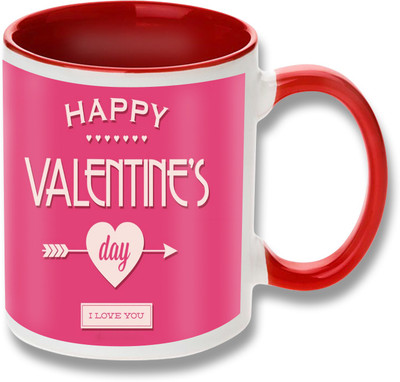 

Heyworlds happy valentine day gifts 0004 Ceramic Mug(325 ml), Multicolor