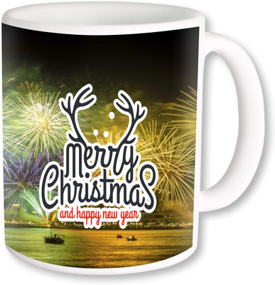 

Heyworlds christmas and new year gifts 0032 Ceramic Mug(325 ml), Multicolor