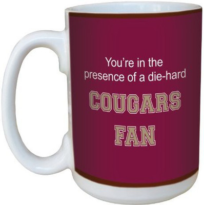 

Tree-Free Greetings Greetings lm44664 Cougars College Basketball Ceramic with Full-Sized Handle, 15-Ounce Ceramic Mug(60 ml), Multicolor
