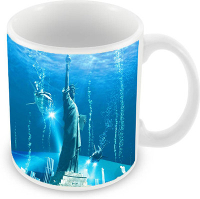 

Sleep Nature's SN-MG-16 Ceramic Mug(350 ml), Blue