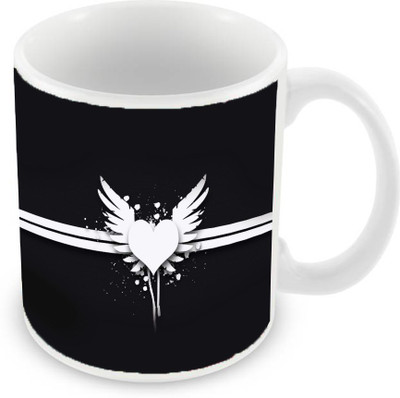 

Sleep Nature's SN-MG-1095 Ceramic Mug(350 ml), Black