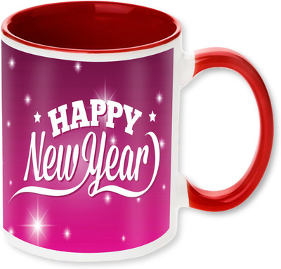 

Heyworlds new year gifts 022 Ceramic Mug(325 ml), Multicolor