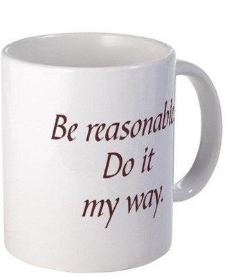 

Exoctic Silver Quoteds ooooo159 Ceramic Mug(300 ml), Multicolor