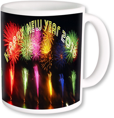 

PhotogiftsIndia Happy New Year 055 Ceramic Mug(325 ml), Multicolor