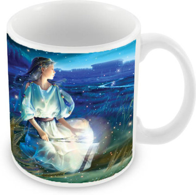 

Sleep Nature's SN-MG-1841 Ceramic Mug(350 ml), Multicolor