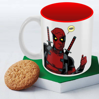 

Posterboy Deadpool - Hanging (Officially Licensed) Ceramic Mug(350 ml)