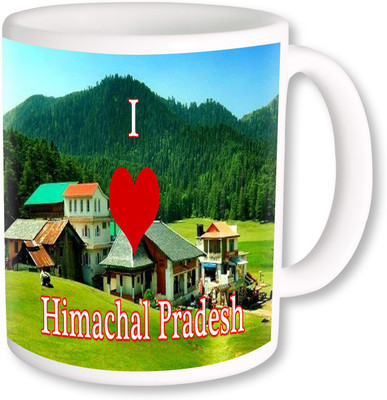

PhotogiftsIndia I Love Himachal Pradesh With Nature Ceramic Mug(325 ml)