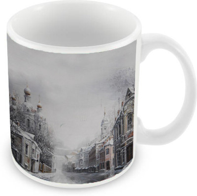 

Sleep Nature's SN-MG-1412 Ceramic Mug(350 ml), Multicolor