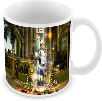

Sleep Nature's SN-MG-575 Ceramic Mug(350 ml), Multicolor