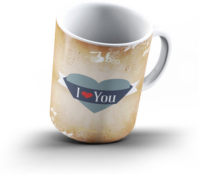 

Ucard Valentines Day Love557 Bone China, Ceramic, Porcelain Mug(325 ml)