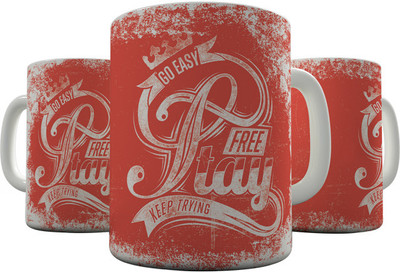 

Shaildha QU26 Ceramic Mug(350 ml), Multicolor