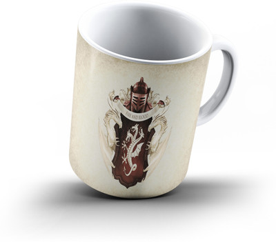 

Ucard House Targaryen Game Of Thrones971 Bone China, Ceramic, Porcelain Mug(325 ml), Multicolor