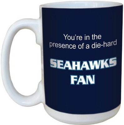 

Tree-Free Greetings Greetings lm44135 Seahawks Football Fan Ceramic with Full-Sized Handle, 15-Ounce Ceramic Mug(60 ml), Multicolor