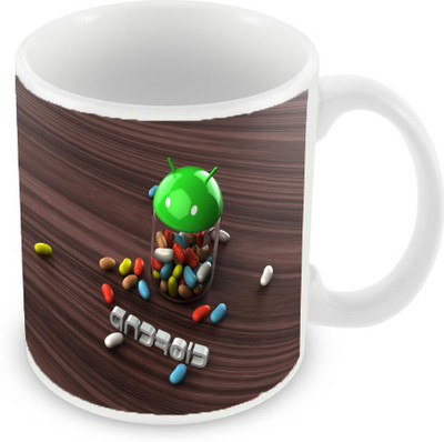 

Sleep Nature's SN-MG-461 Ceramic Mug(350 ml), Brown
