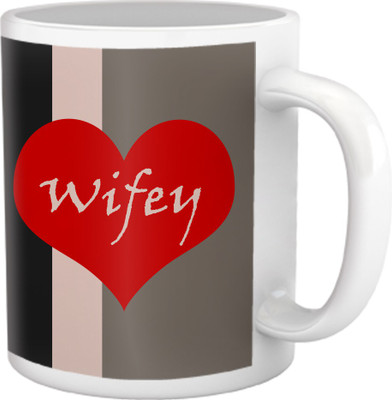 28% OFF on TIED RIBBONS Wifey Coffee Ceramic Coffee Mug(350 ml) 28% OFF on TIED RIBBONS Wifey Coffee Ceramic Coffee Mug(350 ml)