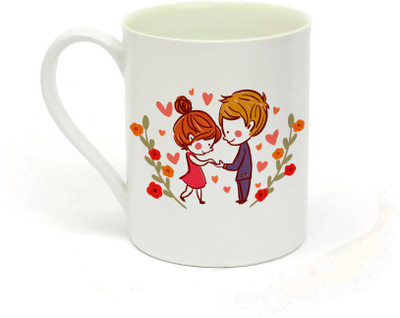 

Sowing Happiness MUG320 Ceramic Mug(350 ml), White