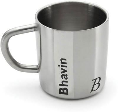 

Hot Muggs Me Classic - Bhavin Stainless Steel Mug(200 ml)