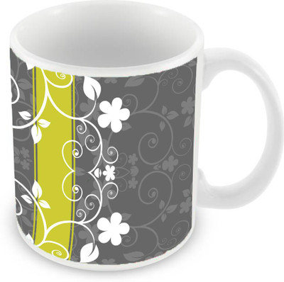 Sleep Nature's SN-MG-1341 Ceramic Mug(350 ml), Multicolor