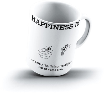 

Ucard Happiness Is1906 Bone China, Ceramic, Porcelain Mug(325 ml)