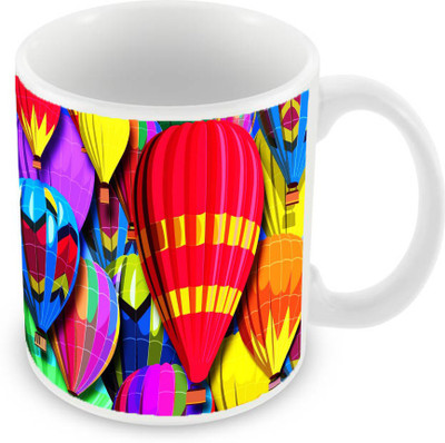 

Sleep Nature's SN-MG-175 Ceramic Mug(350 ml), Multicolor