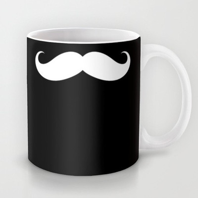 58% OFF on Astrode Big Mustache (Black & White) Ceramic Mug(325 ml) 58% OFF on Astrode Big Mustache (Black & White) Ceramic Mug(325 ml)