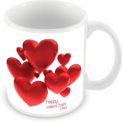 

Sleep Nature's SN-MG-2567 Ceramic Mug(350 ml), Red