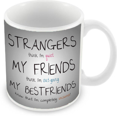 

Sleep Nature's SN-MG-1137 Ceramic Mug(350 ml), Multicolor