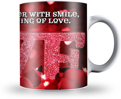 

Presto Love Gift for Girlfriend Boyfriend valentine day L3 Ceramic Mug(330 ml), White