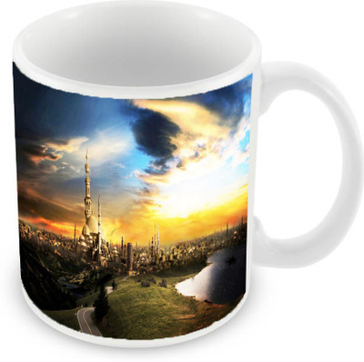 

Sleep Nature's SN-MG-850 Ceramic Mug(350 ml), Multicolor