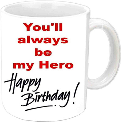 

Raj Laxmi Nice Quote Happy B'day White Ceramic Mug(3.5 ml)
