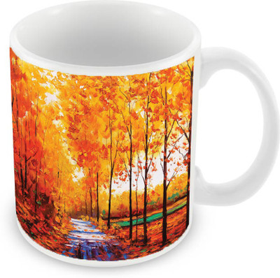 

Sleep Nature's SN-MG-1130 Ceramic Mug(350 ml), Yellow