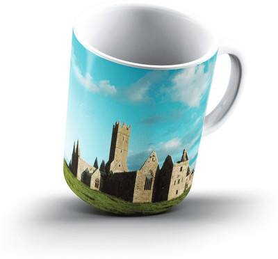 

Ucard Ruins Of Ross Abbey Franciscan Friary Founded In 1357 Headford Ireland2658 Bone China, Ceramic, Porcelain Mug(325 ml)