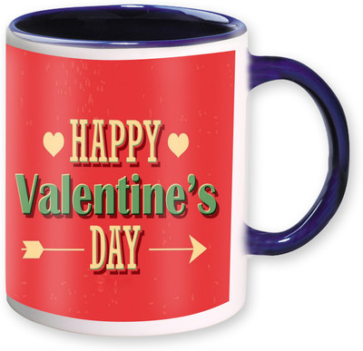 

Heyworlds happy valentine day gifts 024 Ceramic Mug(325 ml), Multicolor