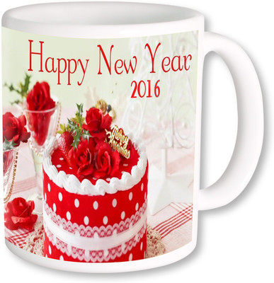 

PhotogiftsIndia Happy New Year 044 Ceramic Mug(325 ml), Multicolor