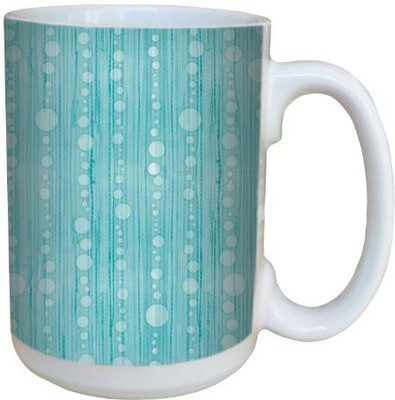 

Tree-Free Greetings Greetings 79302 Under The Sea Bubbles by Debbie Mumm Ceramic with Full-Sized Handle, 15-Ounce Ceramic Mug(60 ml), Multicolor