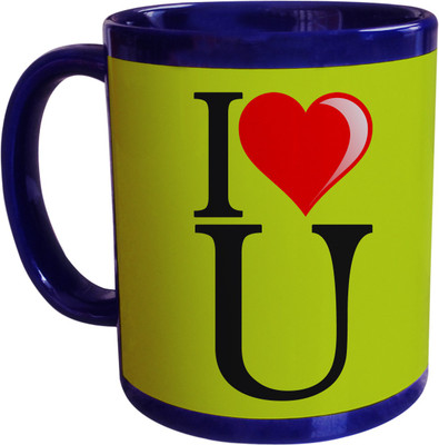 66% OFF on SajawatHomes I Love You Blue Coffee Ceramic Coffee Mug(350 ml) 66% OFF on SajawatHomes I Love You Blue Coffee Ceramic Coffee Mug(350 ml)