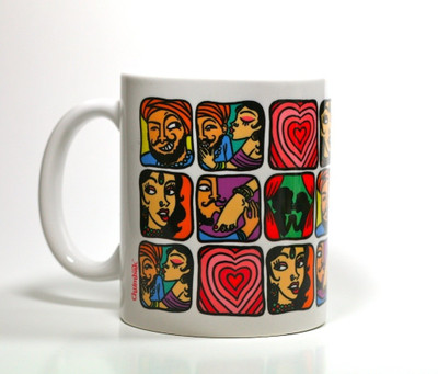 

Chumbak Kamasutra Pyar Ceramic Mug, Multicolor