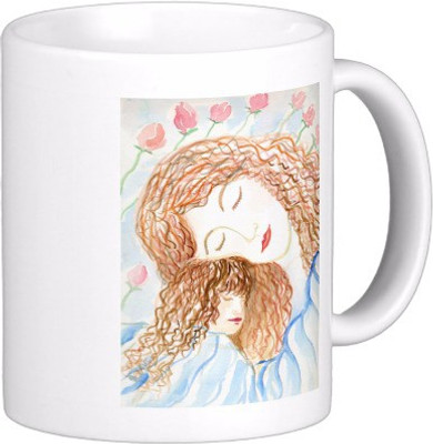 

Exoctic Silver Best Quoted Coffee 00277 Ceramic Mug(300 ml), Multicolor