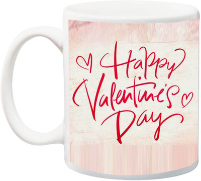 

ME&YOU Special Gift for Husband/Wife,Boyfriend/Girlfriend for Valentine's Day Ceramic Mug(325 ml), Multicolor