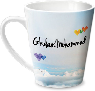 

Hot Muggs Simply Love You GhulamMohammed Conical Ceramic Mug(350 ml)