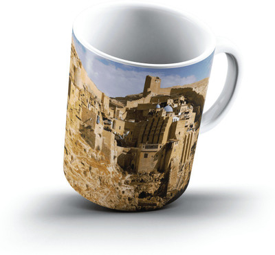 

Ucard Mar Saba Monastery Juda Desert Israel2464 Bone China, Ceramic, Porcelain Mug(325 ml)