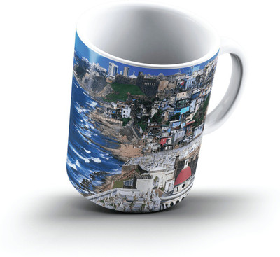 

Ucard Landscape2943027 Bone China, Ceramic, Porcelain Mug(325 ml), Multicolor