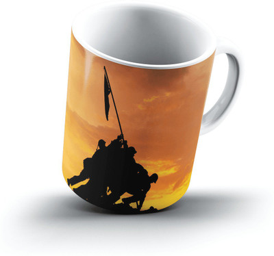

Ucard USMC War Memorial2693 Bone China, Ceramic, Porcelain Mug(325 ml)
