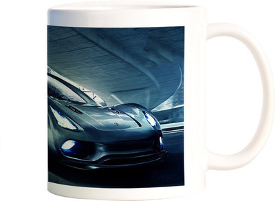 

Rangeele Inkers Koenigsegg Ceramic Mug(300 ml), Multicolor
