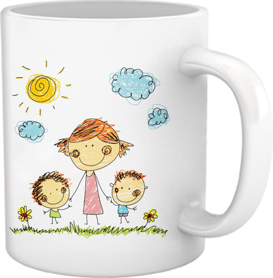 

ME&YOU Mother's Day 109 Ceramic Mug(325 ml), Multicolor