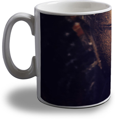

Artifa Lord Buddha Face Amg0763 Porcelain, Ceramic Mug(350 ml), Multicolor