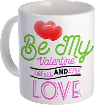 

SKY TRENDS Can't Help Falling in Love mug Best Gift for Valentine's Day, Her, Girlfriend,boy friend,husband, Wife,Birthday, Anniversary,Christmas or Any Holidays Design 04 Ceramic Mug(320 ml), Blue;white