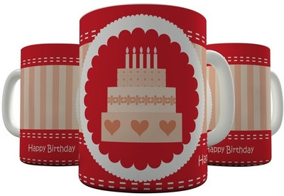 

Shaildha HB_14_22 Ceramic Mug(350 ml), Multicolor