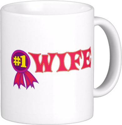 

Exoctic Silver N They Lived Happily Ever After C015 Ceramic Mug(300 ml), Multicolor
